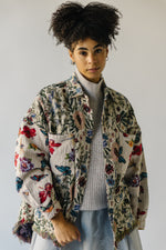 The Galloway Patterned Jacket in Almond Multi