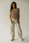 Free People: Lucky You Mid Rise Barrel Jean in Milk