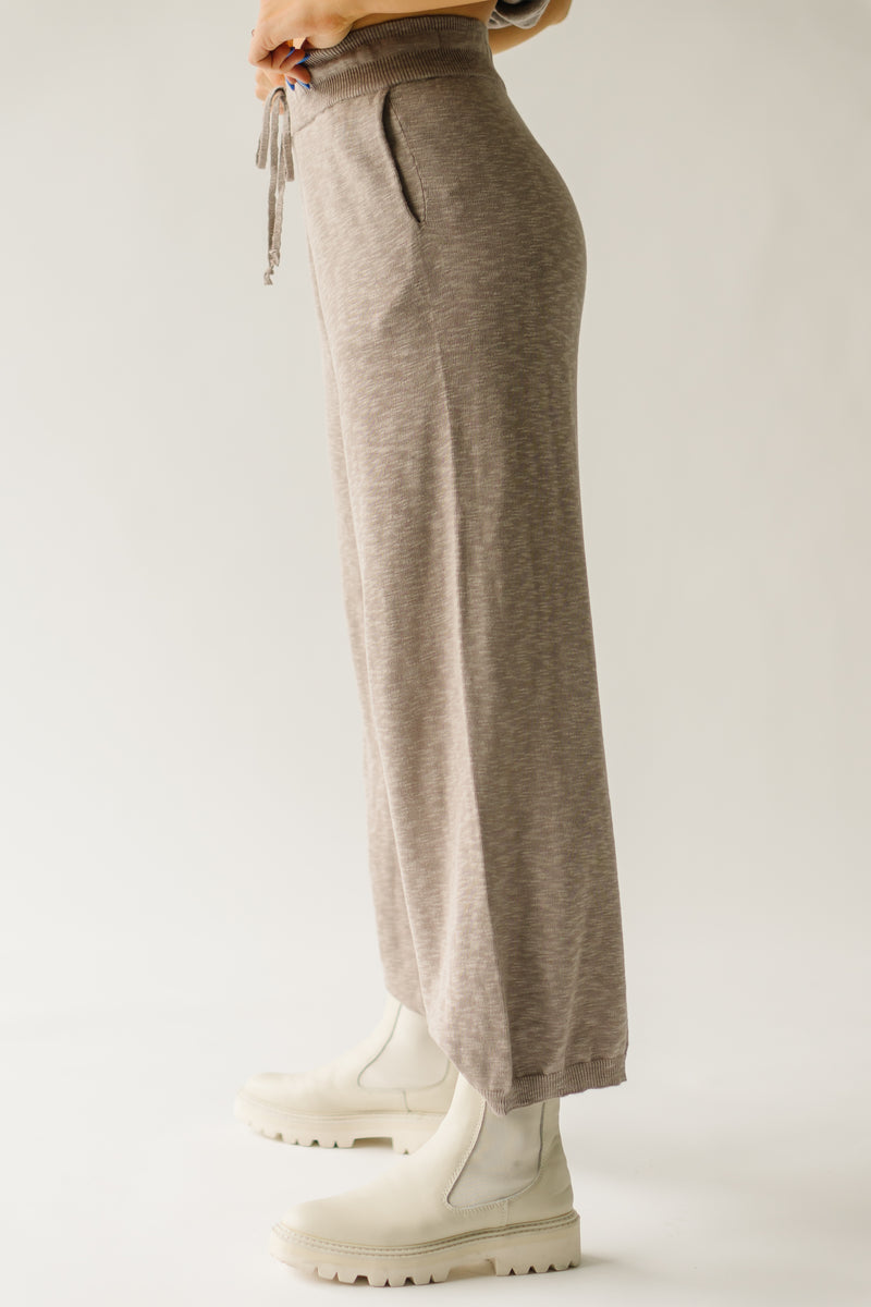 The Arrington Relaxed Sweater Set in Taupe