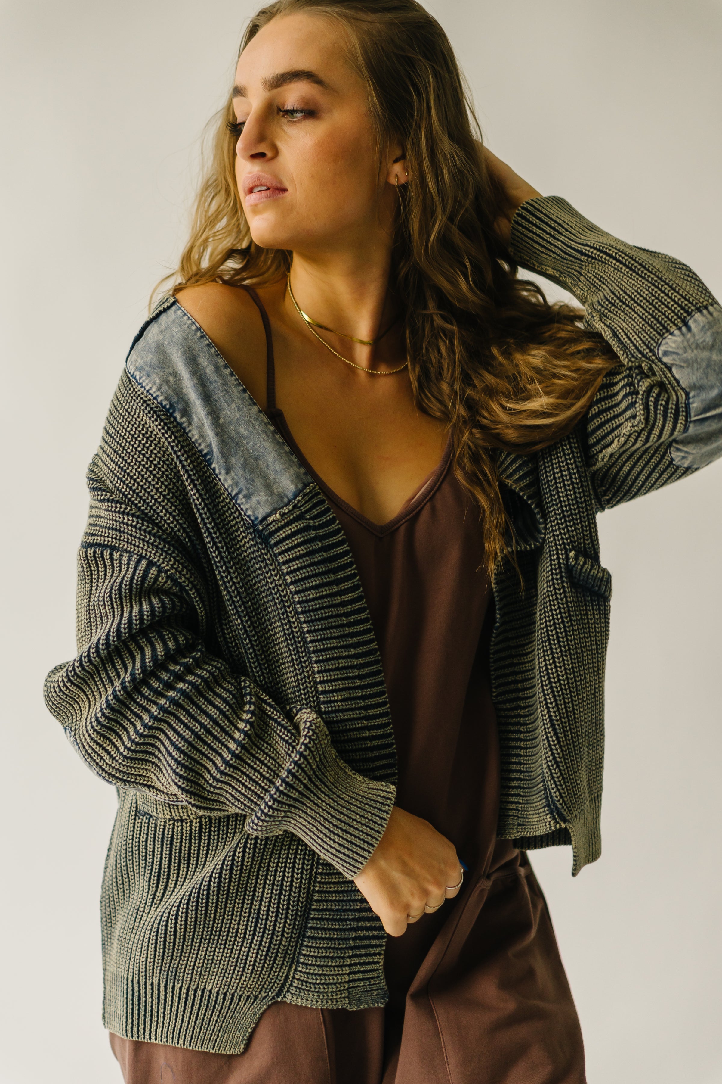 The Tonopah Mineral-Washed Cardigan in Navy – Piper & Scoot