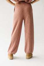 The Arrington Relaxed Sweater Set in Rust