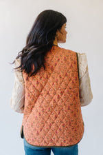 Free People: Claudine Vest in Candied Melon Combo