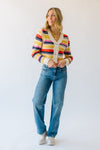 The Rewis Striped Cardigan in Multi