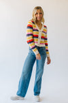 The Rewis Striped Cardigan in Multi