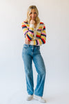 The Rewis Striped Cardigan in Multi