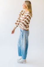 Free People: Good Luck Mid Rise Barrel Jean in Barnyard Blue