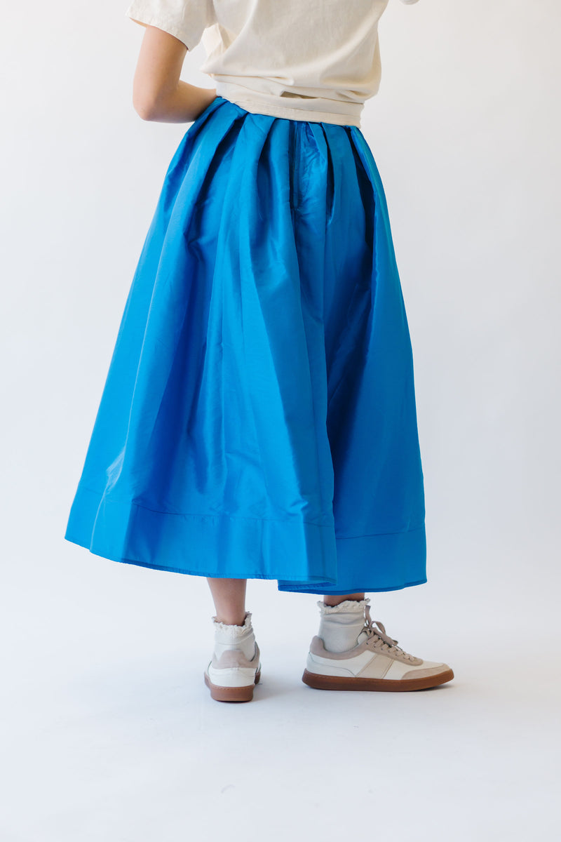 Free People: Emilia Full Skirt in Lake Victoria