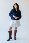 The Swalberg Knit Cardigan in Navy