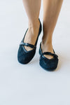 Free People: Mesh Mania Bow Flats in Black Pattern