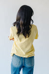 The Butter Graphic Tee in Yellow