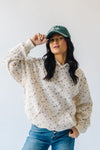 The Pinkston Ditsy Floral Sweatshirt in Ivory