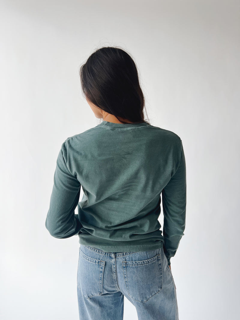 The Nutcracker Playing Card Graphic Tee in Green