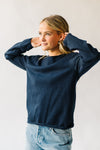 The Emil Lightweight Sweater in Midnight