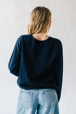 The Emil Lightweight Sweater in Midnight