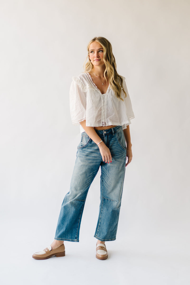 Free People: Luna Top in Optic White