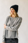 The Emil Lightweight Sweater in Heather Grey