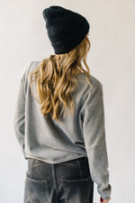 The Emil Lightweight Sweater in Heather Grey