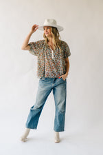 Free People: Astra Peasant Top in Daisy Combo