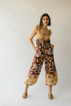 Free People: Bali Albright Jumpsuit in Coffee Combo
