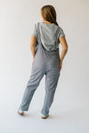 The Villard Textured Overall in Charcoal