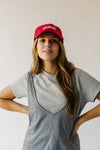 The Colorado Stitch Hat in Red