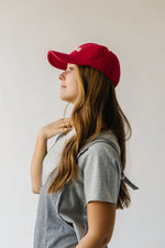 The Colorado Stitch Hat in Red