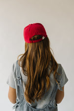 The Colorado Stitch Hat in Red