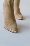 Dolce Vita: Nonah Bootie in Tan Suede