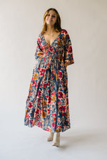 Free People: Printed Dixie Maxi in Vintage Indigo Combo