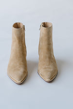 Dolce Vita: Nonah Bootie in Tan Suede