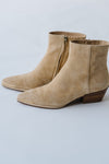 Dolce Vita: Nonah Bootie in Tan Suede