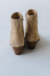 Dolce Vita: Nonah Bootie in Tan Suede