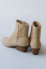 Dolce Vita: Nonah Bootie in Tan Suede