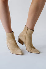 Dolce Vita: Nonah Bootie in Tan Suede