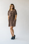 The Loomis Patterned Dress in Leopard