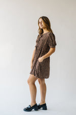 The Loomis Patterned Dress in Leopard