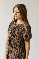 The Loomis Patterned Dress in Leopard