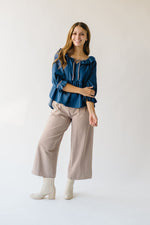 The Mesilla High Waisted Pant in Cocoa