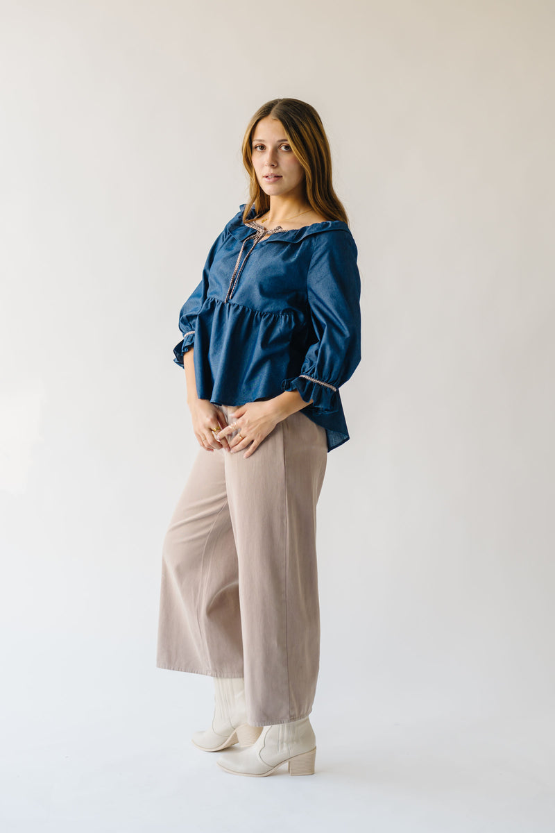 The Mesilla High Waisted Pant in Cocoa