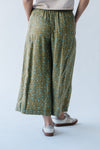 Free People: Bali Guinevere Trousers in Green Combo