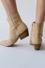 Dolce Vita: Nonah Bootie in Tan Suede