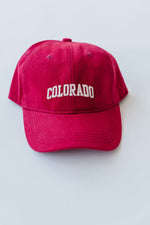 The Colorado Stitch Hat in Red