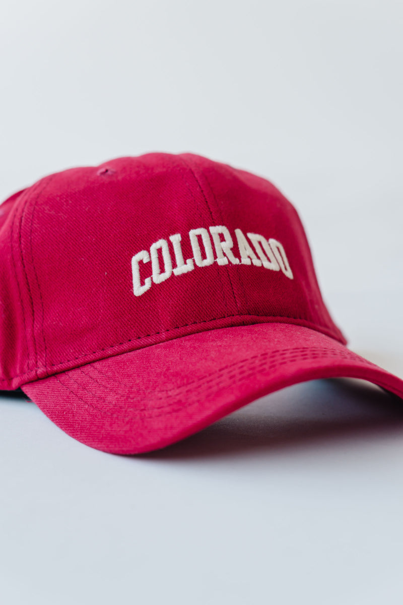 The Colorado Stitch Hat in Red