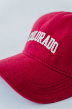 The Colorado Stitch Hat in Red