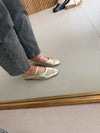 Seychelles: Sweetheart Flat in Metallic Light Gold