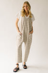 The Biegler Jacquard Knit Overall in Grey