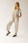 The Biegler Jacquard Knit Overall in Grey