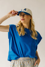 The Gerken Muscle Tee in Royal Blue