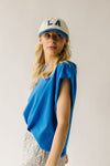 The Gerken Muscle Tee in Royal Blue