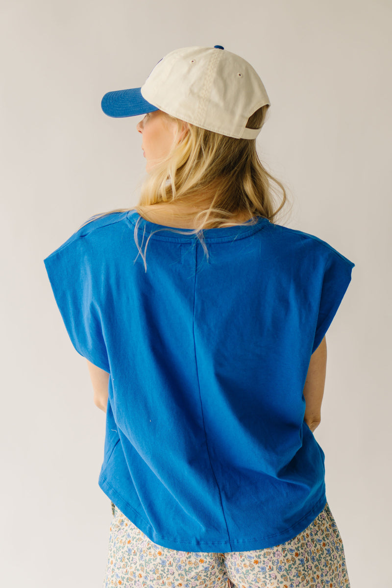 The Gerken Muscle Tee in Royal Blue